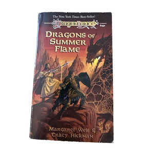 DragonLance Saga, Dragons of Summer Flame Graphic Novel PaperBack VTG